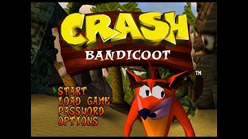 Crash Bandicoot 1 (PSX / Duckstation) - Story Intro and Early Levels 4k