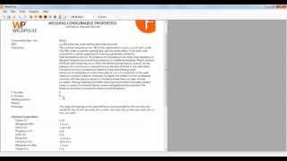F-number & A-number of Welding Consumables with WeldPulse Software screenshot 3