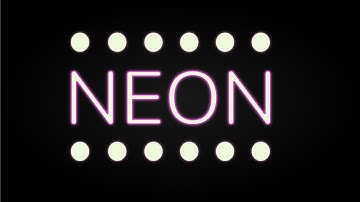 Neon Text Effect in Gravit Designer. Gravit type tool tutorial.