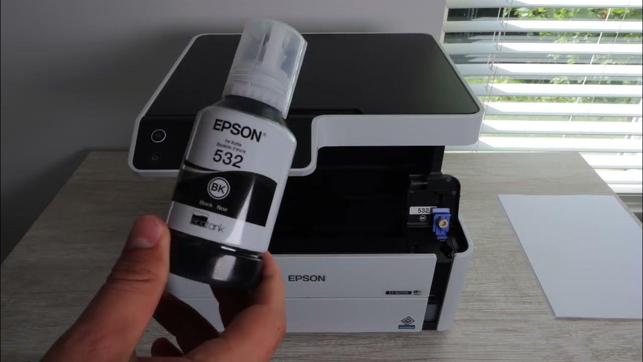 How To Install Ink Epson ET M2170 YouTube