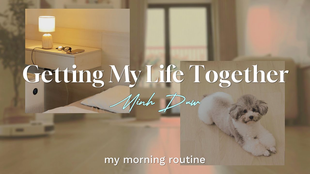 DAILY VLOG |  🌥️ Buổi Sáng Một Mình Cùng Bạn Cún Nhỏ | Living Alone