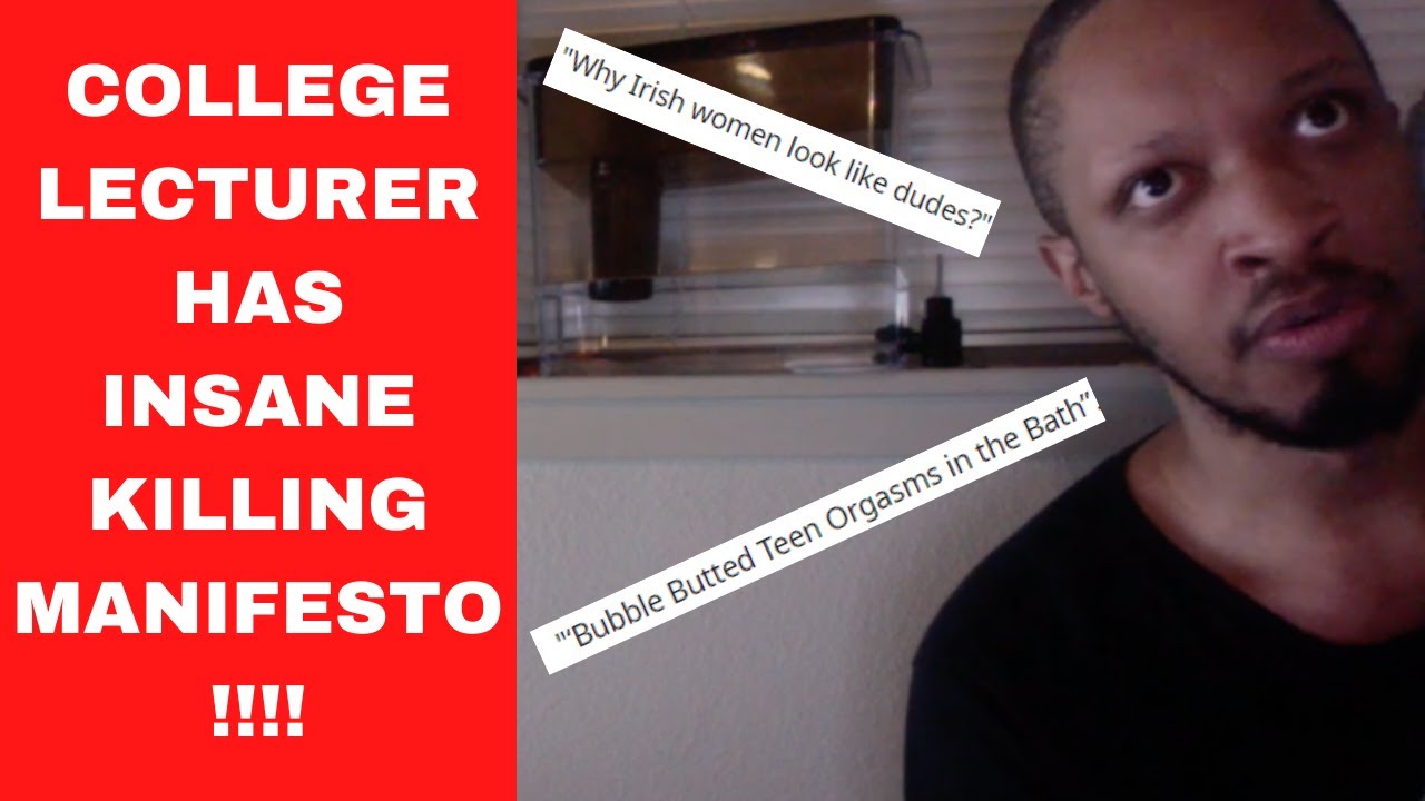 EX UCLA PHILOSOPHY LECTURER MATTHEW HARRIS ARRESTED FOR PLANNING A MASS SHOOTING INSANE MANIFESTO