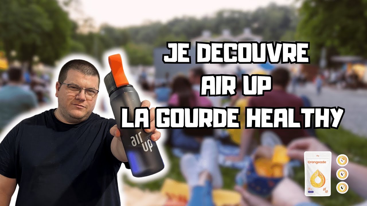 On a testé la gourde «Air Up»: le goût par l'odeur, l'eau vraiment  réinventée?