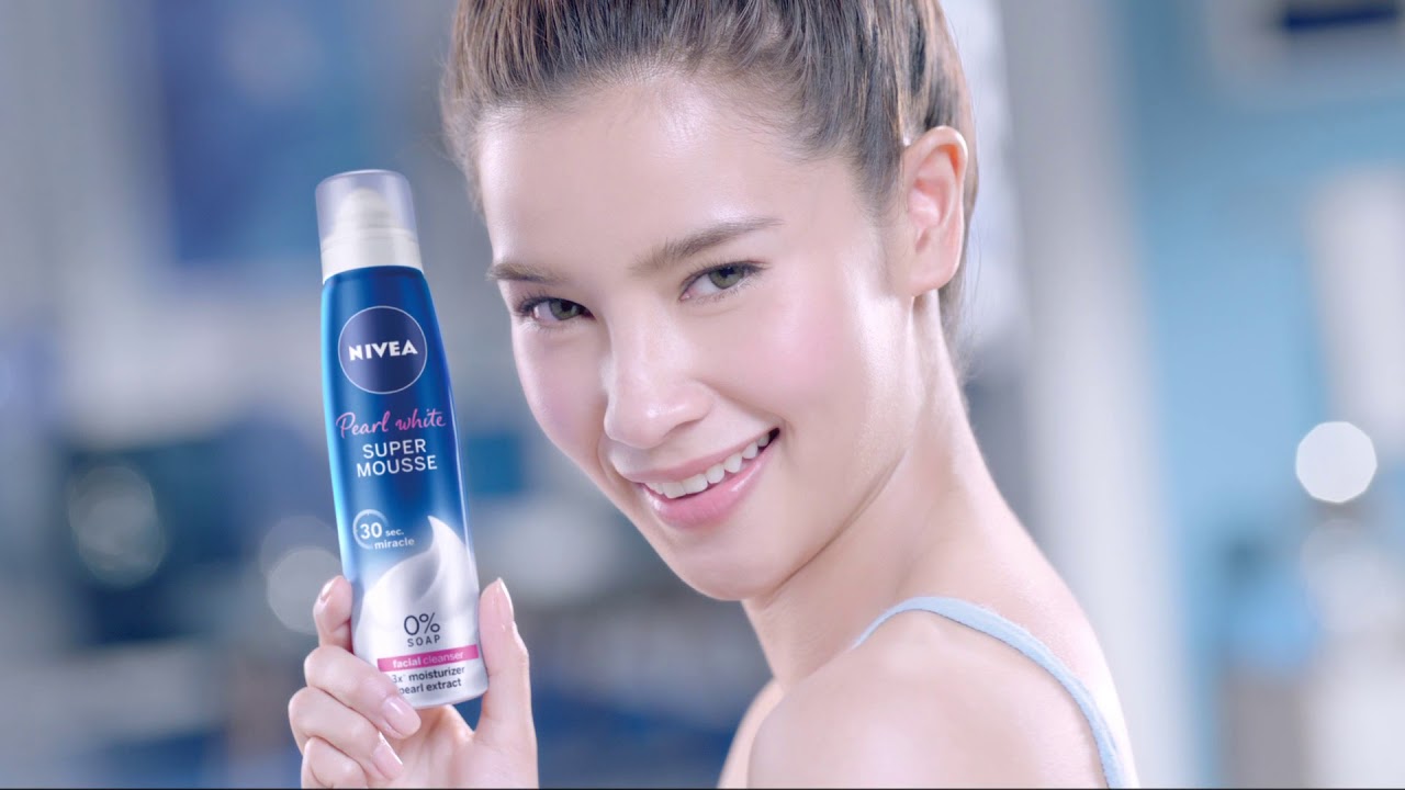 nivea pearl white super mousse