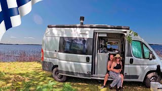 Enjoying summer in Finland // Camper van repairs // Sauna &amp; summer cabin