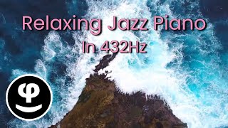Relaxing Jazz Piano with Ocean Views and Beach Vibes in 432Hz