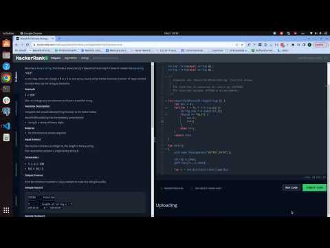 HackerRank : Beautiful Binary String