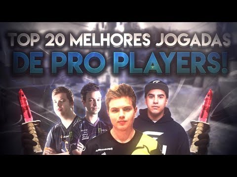 TOP 20 - MELHORES JOGADAS DE PROFISSIONAIS NO CS:GO