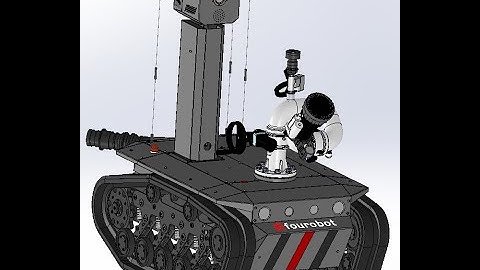 fourobot-fire fighting robot