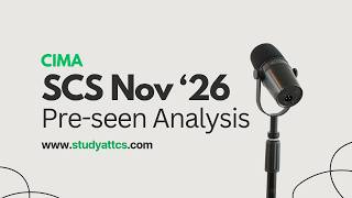CIMA SCS Pre-seen Analysis | Vennlisk | Nov '26