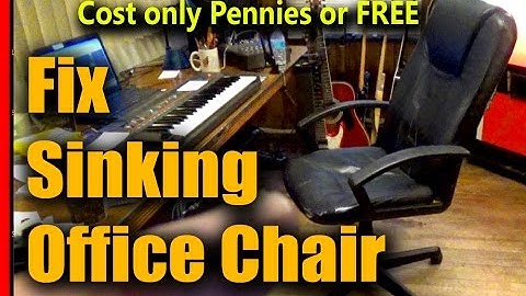 How to Fix Office Chair from Sinking - GuruBrew CRF TIP