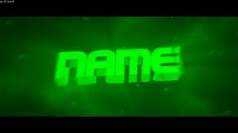 FREE BLENDER INTRO TEMPLATE #13 [GREEN] [2016]