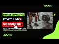 Are You Ready For Challenges?🔥💪🏻✌🏻#motivation #fitnessjourney #comebackstronger