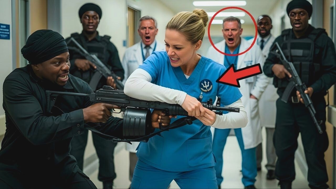 Nadie sabía que la nueva enfermera era almirante SEAL — hasta que atacaron el hospital con armas ya.