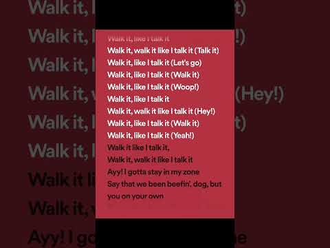Migos Walk It Talk It Lyrics Spotify Version Ft Drake 