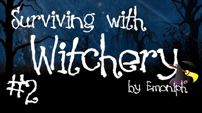 Surviving with Witchery #1 - Starting basics, Witche's Cauldron and Oven 