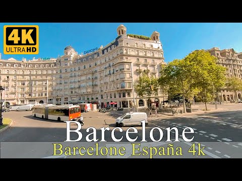 Barcelona Spain 4k
