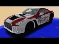 Minecraft 3D Car: Nissan GTR R35