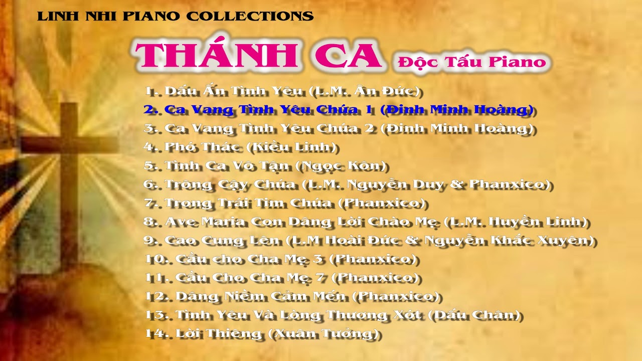 THÁNH CA PIANO ĐỘC TẤU | Linh Nhi