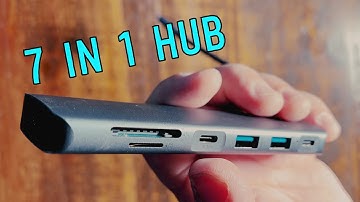 Acer USB C Hub, 7 in 1 USB C to HDMI Dock, 2 USB 3.1 GEN1 and 5Gbps Type-C Data Port, 4K HDMI Port