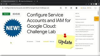 Configure Service Accounts and IAM for Google Cloud: Challenge Lab | ARC134 | Solution