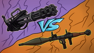 RPG vs. MINIGUN!