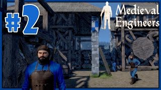 Let's Play Medieval Engineers Gameplay - Part 2 - Quarry Preparations