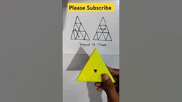 pyraminx puzzle Solve| #cubing #trending #youtubeshorts #rubikscube #cube #ytshorts @KingofCubers