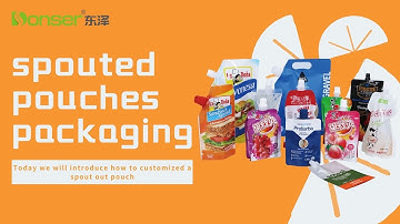spouted pouches packaging  ｜  Today we will introduce how to customized a spout out pouch