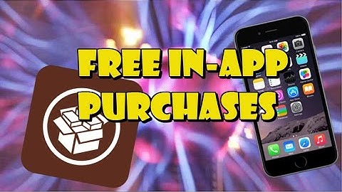 How to get free In-App Purchases on iPhone, iPad and iPod (Jailbreak)