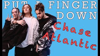 Put a finger down if you know the song | CHASE ATLANTIC edition