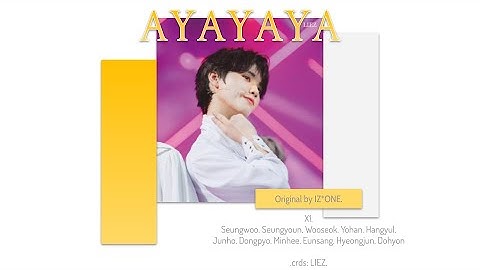 How would X1 sing IZ*ONE