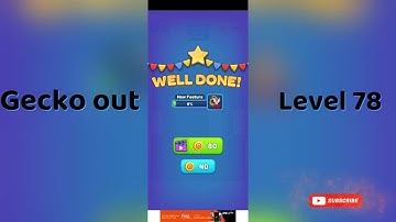 Gecko Out Level 78 Walkthrough 🧩 | Step-by-Step Puzzle Guide | SolutionGuruji