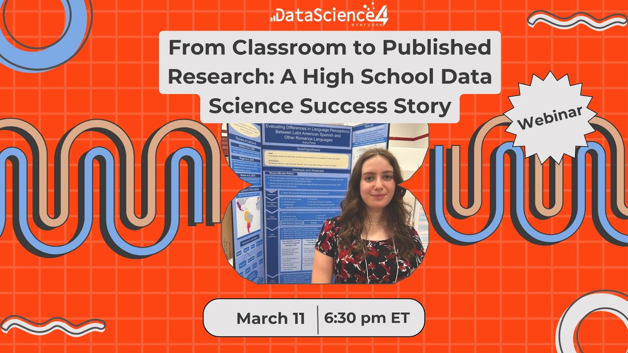 From Classroom to Published Research A High School Data Science Story ...