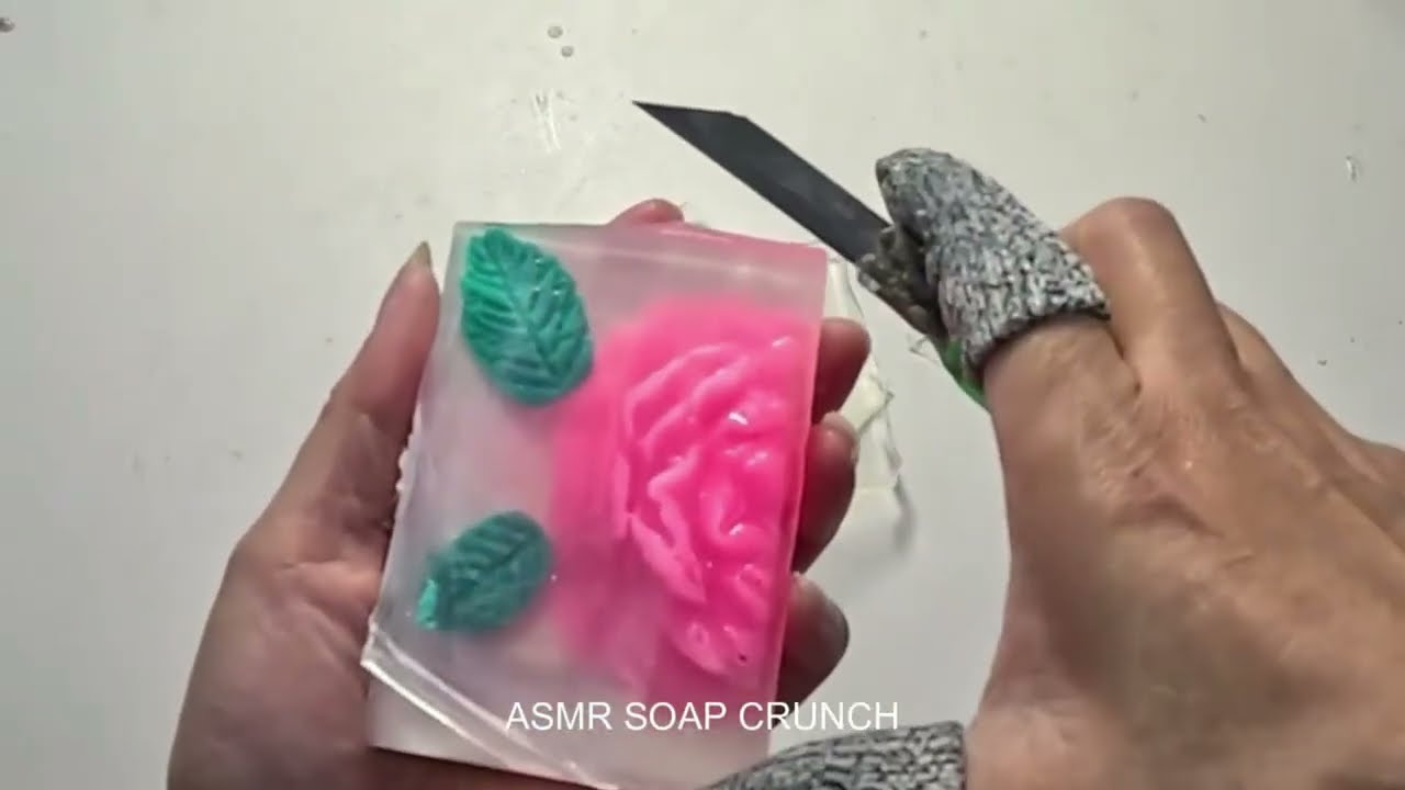 SOFT Soap Cutting ASMR Satisfying Sounds