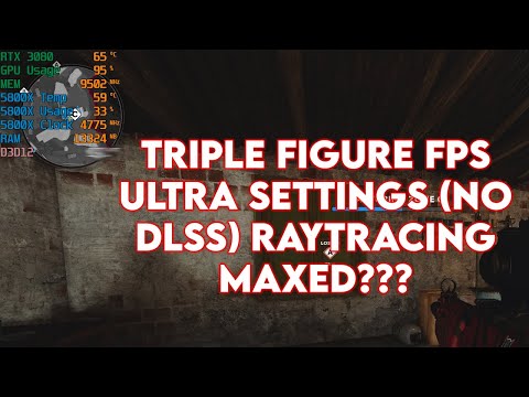Call of duty cold war (RTX 3080) X (Ryzen 7 5800X)Ultra settings 1080p uncapped! (Full raytracing)