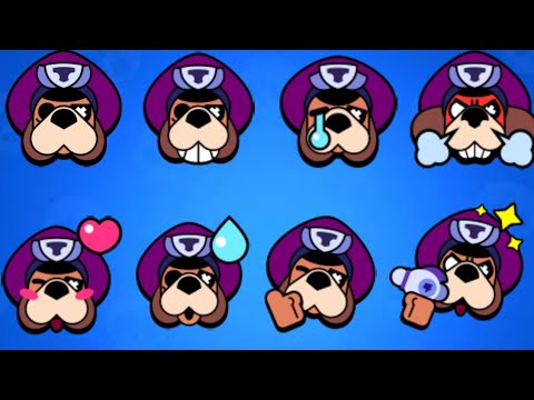 All The Pin Of Colonel Ruff Brawl Stars Youtube - brawl stars colonel ruff pins