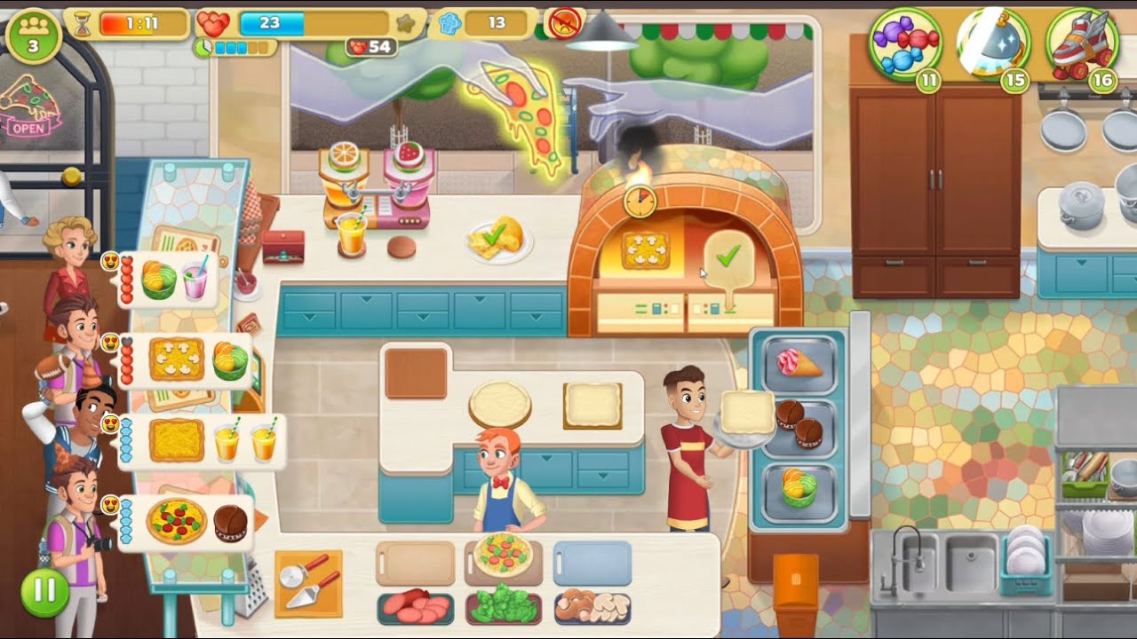 Cooking Diary Pizzeria Gameplay YouTube