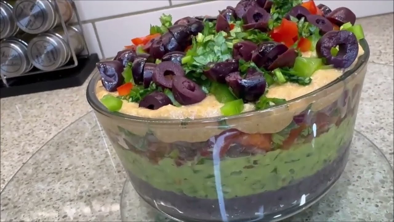 Mexican Vegan Dip - Colorful, Nourishing & Plant-Based