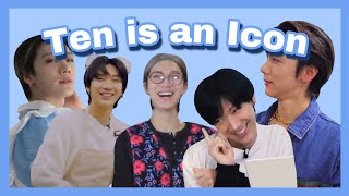 ten is iconic and he knows it | happy ten day!!