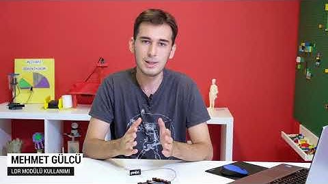 Pinoo  ve Arduino Ide ile Işık Algılayıcı Sensör - Light (LDR) Sensor with Pinoo and Arduino IDE