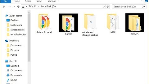 How To Fix Black Boxes On Icons And Folders