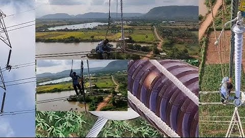 Transmission 400Kv Line Insulator Replacement|| 400Kv ka insulator change for polymer
