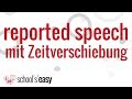 Reported Speech Mit Zeitverschiebung Indirekte Rede Im Englischen mp3