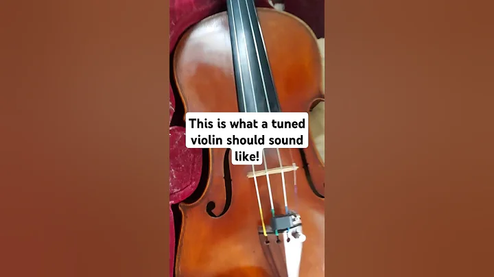 How a tuned violin should sound like! #violin #music