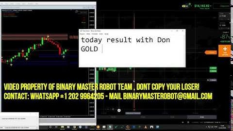 DON GOLD INDICATOR --- OTC EUR/USD 1M TF  $1800 PROFIT!