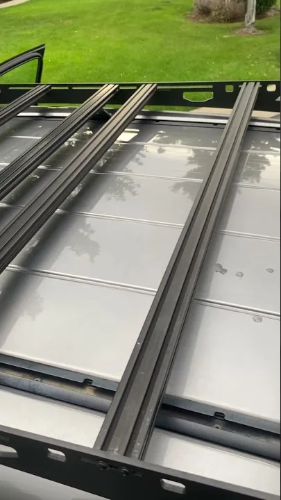 2009 Cayenne S roof rack