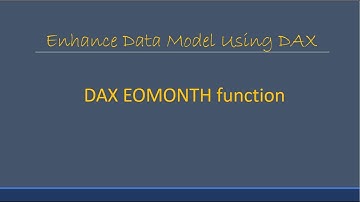 How to find the last day of month using DAX Power BI