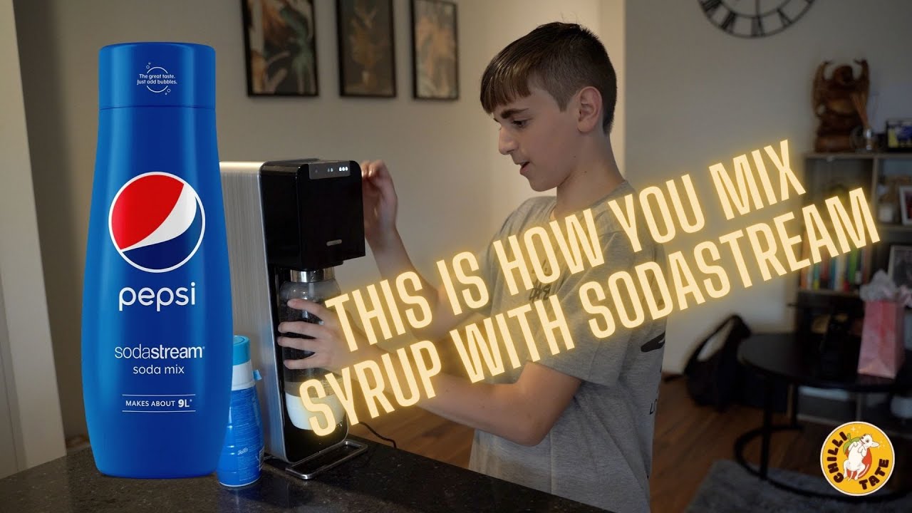 SodaStream how to make the PERFECT SYRUP MIX! YouTube