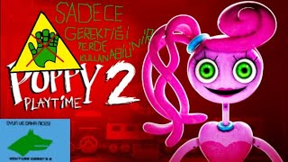 Sadece gerektiği yerlerde yeşil el kullanmak ve 1 oyun ile oyunu bitirmek Poppy Playtime Chapter 2